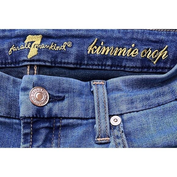 7 For All Mankind 7FAM Kimmie Crop, Size 25 - Picture 8 of 16